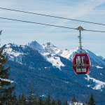 Rote 8er Gondelbahn Ski-Nostalgie 2015 in Wagrain